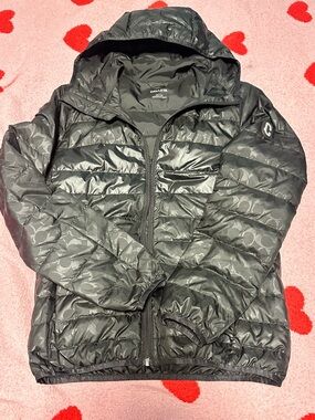 Coach Black Packable Hooded Down Jacket